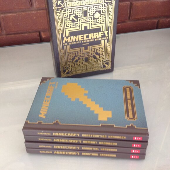 Minecraft Four Book Complete Set Housed in a Slipcase - Picture 11 of 11